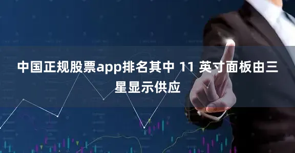 中国正规股票app排名其中 11 英寸面板由三星显示供应