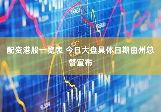 配资港股一览表 今日大盘具体日期由州总督宣布