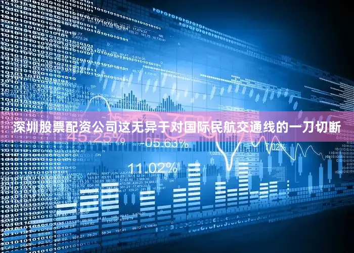 深圳股票配资公司这无异于对国际民航交通线的一刀切断